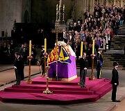 Karalienės Elizabeth, Elizabeth II motinos, laidotuvių 2002 m. akimirka
