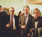 Lietuvos valstybės atkūrimo 100-mečio minėjimas Kolumbijoje. Antanas Mockus (antras i&scaron; de&scaron;inės)