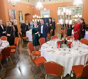 Gala vakarienės akimirka