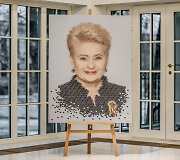 Dalios Grybauskaitės portretas	