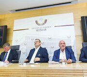Artūras Paulauskas, Kęstutis Dauk&scaron;ys, Valentinas Mazuronis ir Vytautas Gap&scaron;ys
