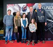 Modestas Paulauskas su &scaron;eima