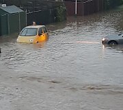 Vakarų Europą skalbia smarkios liūtys