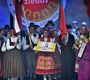 Konkurso-festivalio &bdquo;Saulės žiedas&ldquo; nugalėtojų apdovanojimas