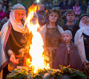 Rasos &scaron;ventė Kernavėje