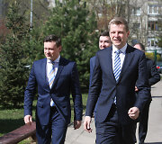 Valdas Benkunskas ir Remigijus &Scaron;ima&scaron;ius