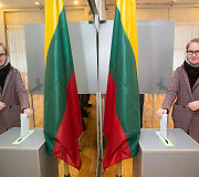 Savivaldos rinkimai Sporto apylinkėje Vilniuje
