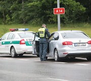 Avarija Geležinio Vilko ir Mokslininkų gatvių sankryžoje