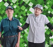 Komedijos &bdquo;Gautas i&scaron;kvietimas 3&ldquo; aktoriai Giedrė Giedraitytė ir Mantas Katleris