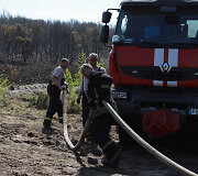 Kaip atrodo Kur&scaron;ių nerija po gaisro