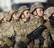 Latvijos 96-ųjų nepriklausomybės metinių minėjimo paradas