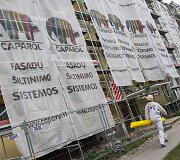Renovuojamas Gerosios Vilties g. 18 namas