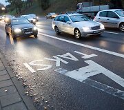 Vilniaus policija gaudė A juostą užimančius automobilių vairuotojus