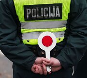 Vilniaus policija gaudė A juostą užimančius automobilių vairuotojus