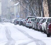 Sekmadienį Vilniuje - balta, balta. Nosis kutena žvarbus vėjas.
