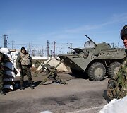 Ukrainos kariai prie Rusijos sienos