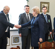 Prokurorų susitikimas su Dalia Grybauskaite