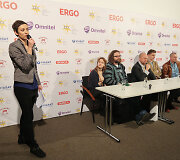 Spaudos konferencijos akimirka