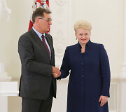 Dalia Grybauskaitė ir Algirdas Butkevičius