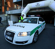Kelių policijos ralio atidarymas ir startas