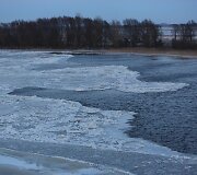 Nemuno vagą jau kausto ižas. 