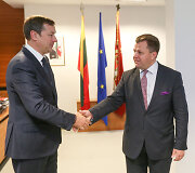 Artūras Zuokas ir Mantas Adomėnas