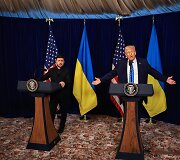 Donaldo Trumpo ir Volodymyro Zelenskio susitikimas