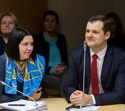 Dovilė &Scaron;akalienė ir Gintautas Paluckas