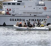Prie Italijos Lampedūzos salos &ndash; emigrantų laivų nuolaužos