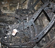 Sudegęs &bdquo;Renault&ldquo;