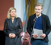 Kultūros ministrė Liana Ruokytė-Jonsson įteikė Kultūros ministerijos premijas