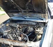 Apdegęs &bdquo;Audi&ldquo; automobilis