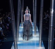 Kristina Petro&scaron;iūtė &bdquo;Giorgio Armani&ldquo; kolekcijos pristatyme