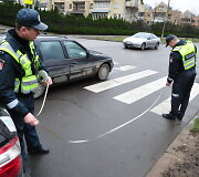Fabijoni&scaron;kių gatvės pėsčiųjų perėjoje buvo partrenktas mažametis.