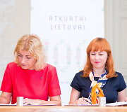 Liana Ruokytė-Jonsson ir Jurgita Petrauskienė