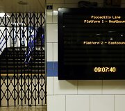Metro streikas Londone