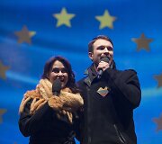 Evelina Sa&scaron;enko ir Vaidas Baumila