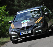 &bdquo;Press ralis 2015&ldquo;: Žilvinas Pekarskas ir Giedrius Žiura su &bdquo;Honda Civic Tourer&ldquo; &ndash; dyzelių klasės nugalėtojai 