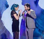 Monika Pundziūtė-Monique ir Vaidas Baumila