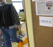 Streikas Vilniaus Pilaitės gimnazijoje