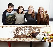 Menininkė Jolita Vaitkutė su draugais i&scaron; maisto produktų sukūrė litą