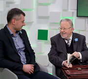 Vytautas Landsbergis ir Mindaugas Mikalauskas