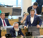Algirdas Sysas ir Ramūnas Karbauskis