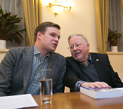 Gabrielius Landsbergis ir Vytautas Landsbergis