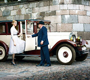 Panelė Emilija ir ponas Gintautas bei &bdquo;Packard 6 Series 333 Limousine&ldquo;, 1925 m. Automobilio savininkas &ndash; Gintautas Mi&scaron;kinis