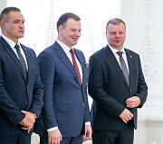 Vilius &Scaron;apoka ir Saulius Skvernelis