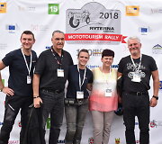 Bir&scaron;tone  fini&scaron;avo &bdquo;Mototourism rally 100-mečio kelionė&ldquo;