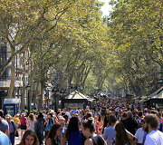 Barselonos La Rambla gatvė