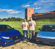 Vitoldas Milius automobiliu &bdquo;Honda Civic&ldquo; važiuoja LDK pėdsakais