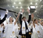 Masinė vestuvių ceremonija Pietų Korėjoje 